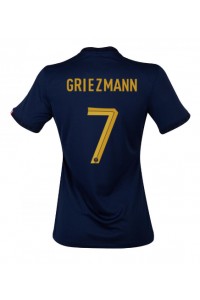 Frankrike Antoine Griezmann #7 Fotballdrakt Hjemme Klær Dame VM 2022 Korte ermer